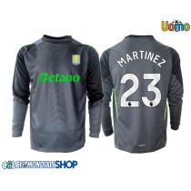Maglie da calcio Aston Villa Emiliano Martinez #23 Portiere Prima Maglia 2025-26 Manica Lunga